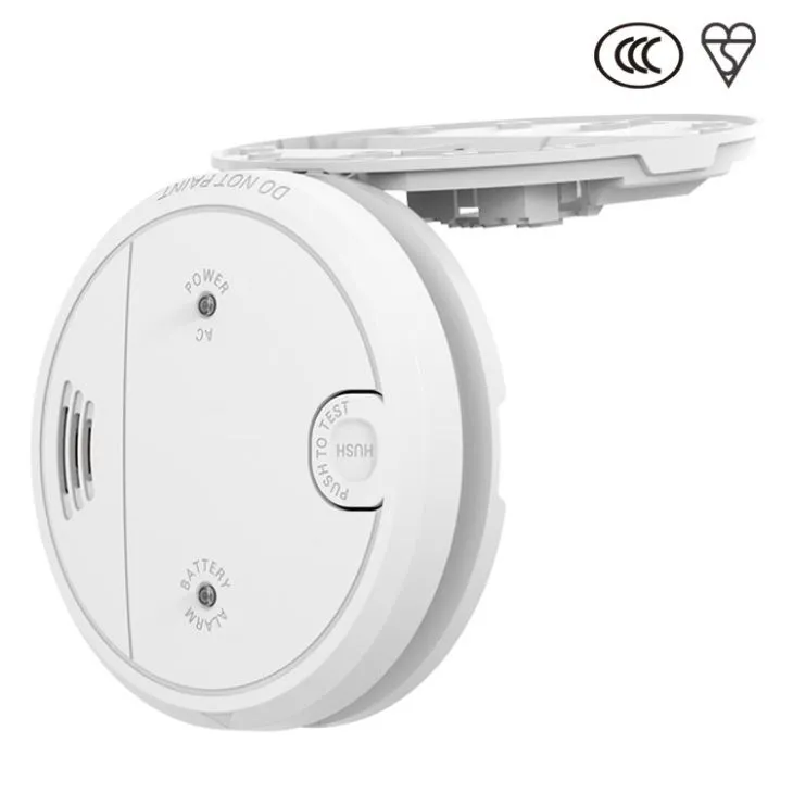 240V Smoke Detector With Battery
